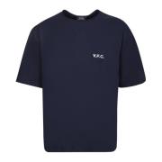 T-Shirts A.p.c. , Blue , Heren