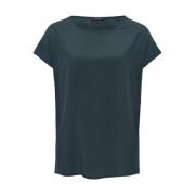 Zachte Top Korte Mouw Opus , Green , Dames