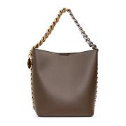 Frayme bucket-stijl schoudertas Stella McCartney , Brown , Dames