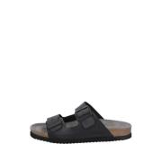 Casual Instappers Mephisto , Black , Heren