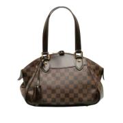 Pre-owned Canvas louis-vuitton-bags Louis Vuitton Vintage , Brown , Da...