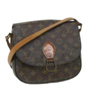 Pre-owned Canvas louis-vuitton-bags Louis Vuitton Vintage , Brown , Da...