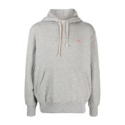 Mini Logo Patch Hoodie Autry , Gray , Heren