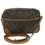 Pre-owned Canvas louis-vuitton-bags Louis Vuitton Vintage , Brown , Da...