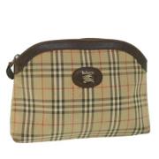 Pre-owned Canvas clutches Burberry Vintage , Multicolor , Dames