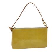 Pre-owned Leather louis-vuitton-bags Louis Vuitton Vintage , Beige , D...