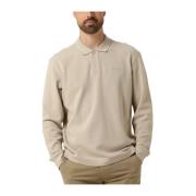 Beige Polo Patempesto Long Trendy Hugo Boss , Beige , Heren