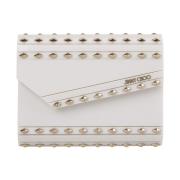 Witte Candy Compact Clutch Tas Jimmy Choo , White , Dames