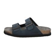 Comfortabele Instappers voor Mannen Mephisto , Blue , Heren