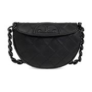 Zachte Mini schoudertas Tory Burch , Black , Dames