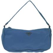 Pre-owned Nylon prada-bags Prada Vintage , Blue , Dames