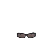 Pre-owned Plastic sunglasses Balenciaga Vintage , Black , Dames