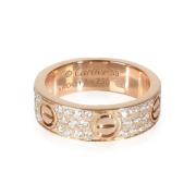 Pre-owned Rose Gold rings Cartier Vintage , Pink , Dames