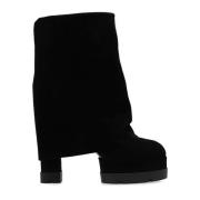 Enkellaarzen Renna Casadei , Black , Dames