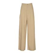 Sand Trousers for Men Roberto Collina , Beige , Dames