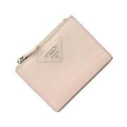 Pre-owned Leather wallets Prada Vintage , Pink , Dames