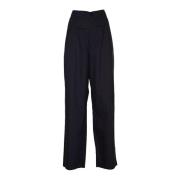 Blauwe Broek Roberto Collina , Blue , Dames