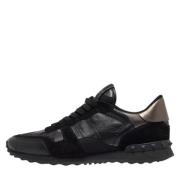 Pre-owned Canvas sneakers Valentino Vintage , Black , Heren