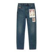 Jeans Pr-2020 D-Viker Diesel , Blue , Heren