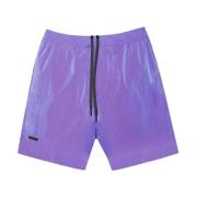 Waterafstotende Mesh Shorts met Koord True Tribe , Purple , Heren