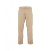 Smalle katoenen broek Dondup , Beige , Heren