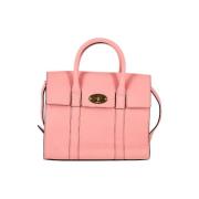 Pre-owned Leather handbags Mulberry Pre-owned , Pink , Dames