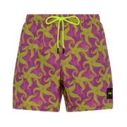 Short A Fantasia Mood Marine F**k , Multicolor , Heren