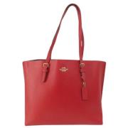 Pre-owned Leather shoulder-bags Coach Pre-owned , Red , Dames