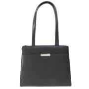 Pre-owned Fabric totes Burberry Vintage , Black , Dames