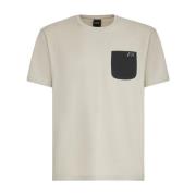 T-Shirt MET ZAK F**k , Beige , Heren