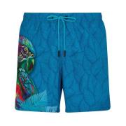 Short A Fantasia Mood Tropical F**k , Blue , Heren