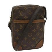 Pre-owned Canvas louis-vuitton-bags Louis Vuitton Vintage , Brown , Da...