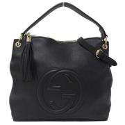 Pre-owned Fabric gucci-bags Gucci Vintage , Black , Dames