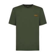 Basic T-Shirt F**k , Green , Heren
