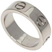 Pre-owned White Gold rings Cartier Vintage , Gray , Dames