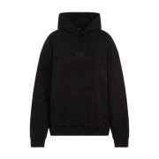 Zwarte Was Hoodie Balenciaga , Black , Dames