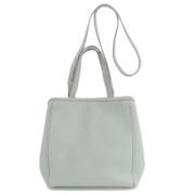 Pre-owned Leather celine-bags Celine Vintage , Gray , Dames