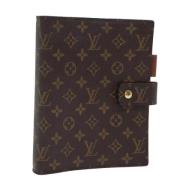 Pre-owned Canvas home-office Louis Vuitton Vintage , Brown , Dames