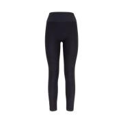 Leggings Seamless F**k , Black , Dames