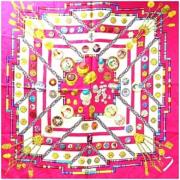 Pre-owned Silk scarves Hermès Vintage , Multicolor , Dames