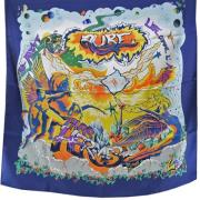 Pre-owned Silk scarves Hermès Vintage , Multicolor , Dames