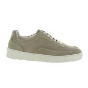 Luxe Beige Suède Schoenen Filling Pieces , Beige , Heren