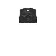 Vests Courrèges , Black , Dames