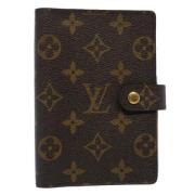 Pre-owned Canvas home-office Louis Vuitton Vintage , Brown , Dames