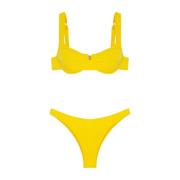 Bikini Beha EN Vaste Amerikaanse Slip Visionary Dose F**k , Yellow , D...