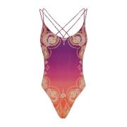 Monokini Sunrise F**k , Multicolor , Dames