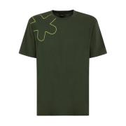 Basis T-Shirt MET Logo F**k , Green , Heren