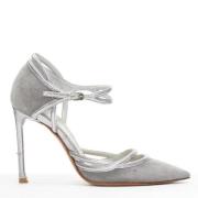 Pre-owned Suede heels Dior Vintage , Gray , Dames