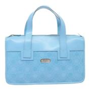 Pre-owned Leather handbags Salvatore Ferragamo Pre-owned , Blue , Dame...