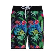 Short Lungo A Fantasia Mood Surf F**k , Multicolor , Heren